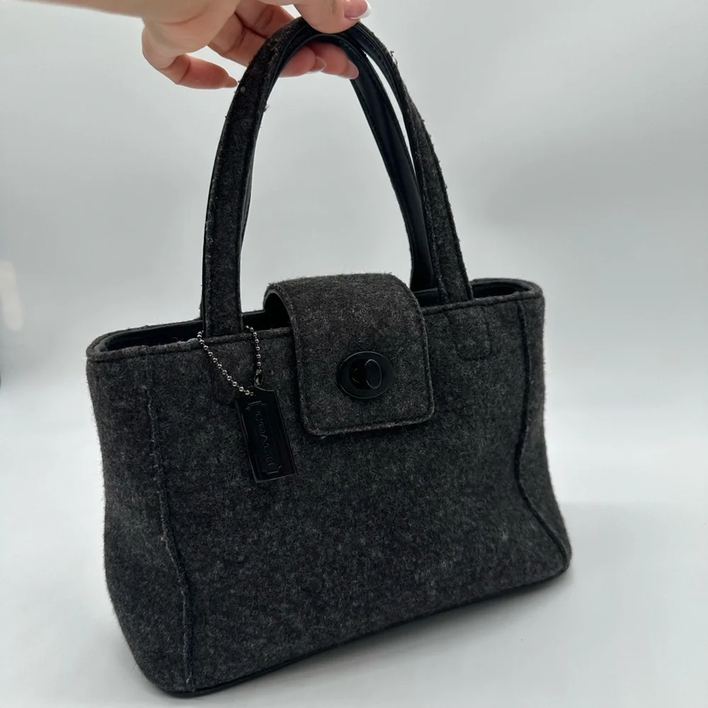 Coach • 8189 Wool Mini Tote - Picture 11 of 14